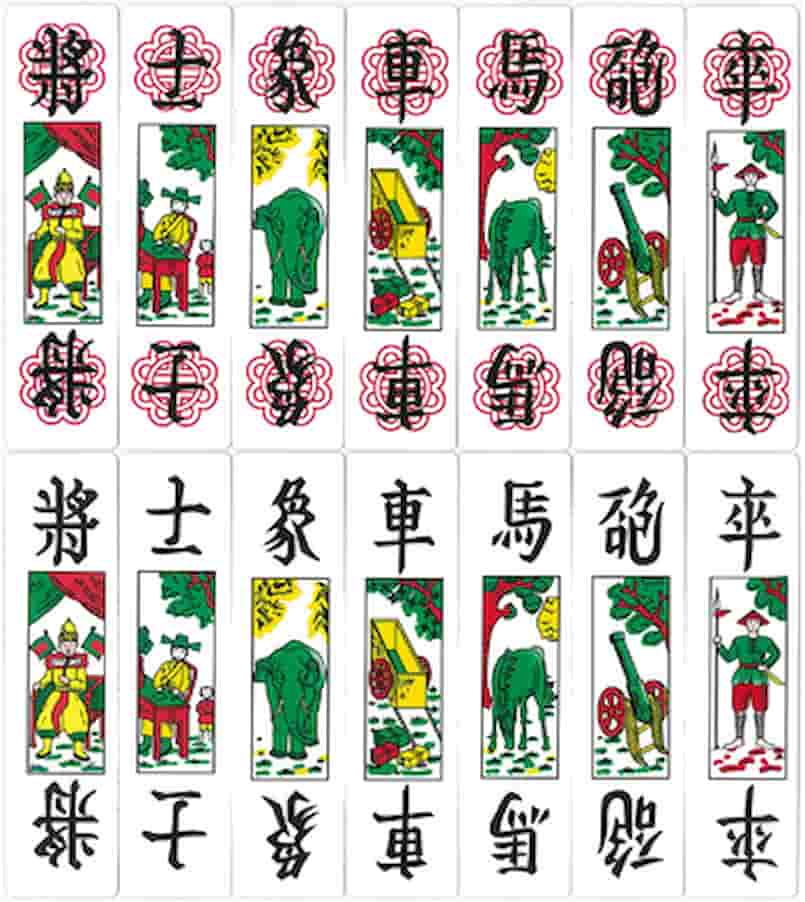 Các quân bài trong cách đánh bài tam cúc